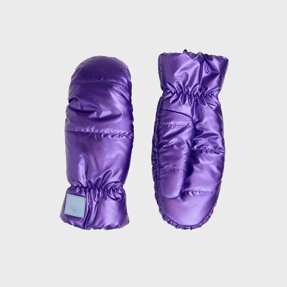 Moufles femme - Violet Metallic - Billybelt
