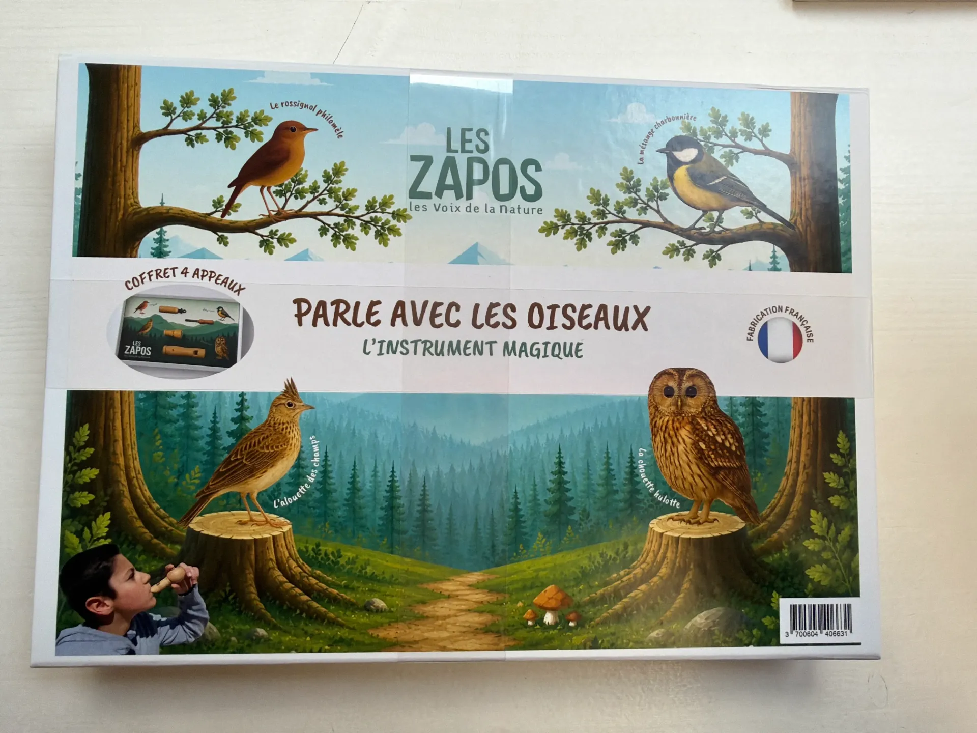 Coffret 4 Appeaux - Zapos