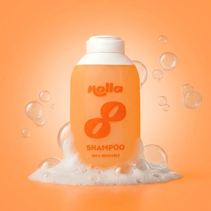 Flacon de shampoing rechargeable - Nolla