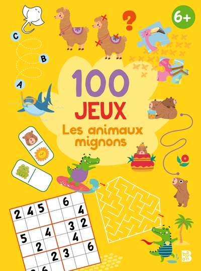 [9789403245294] 100 jeux - Les animaux mignons