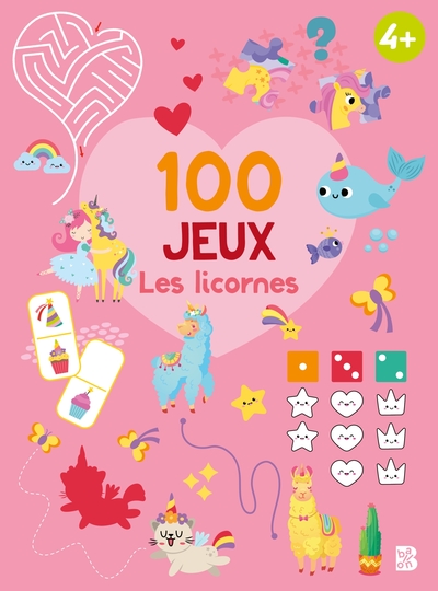 [9789403245270] 100 jeux - Les licornes