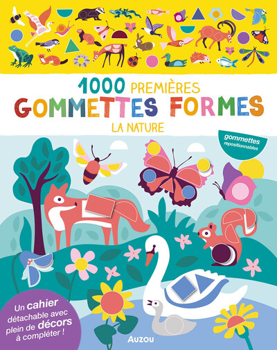 [9791039557788] 1000 premières gommettes formes - La nature