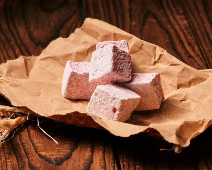 Guimauves au cuberdon - Les Bonbons de Grand-Mère