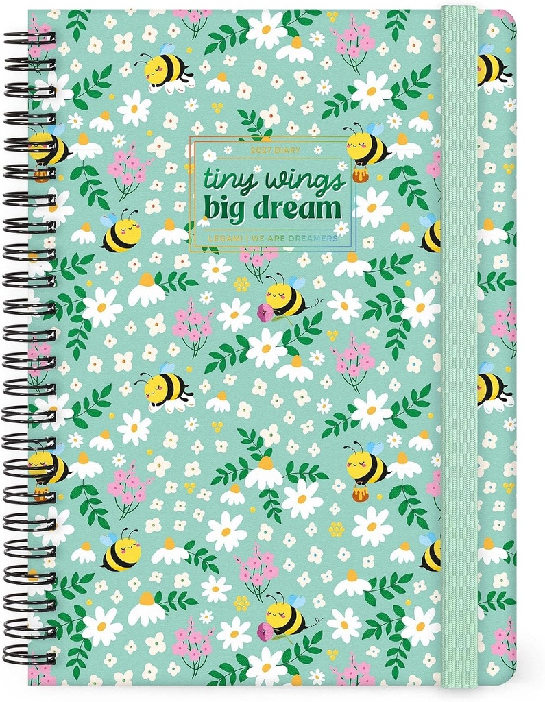 [8052694132712] AGENDA 12 MOIS ABEILLE 2027