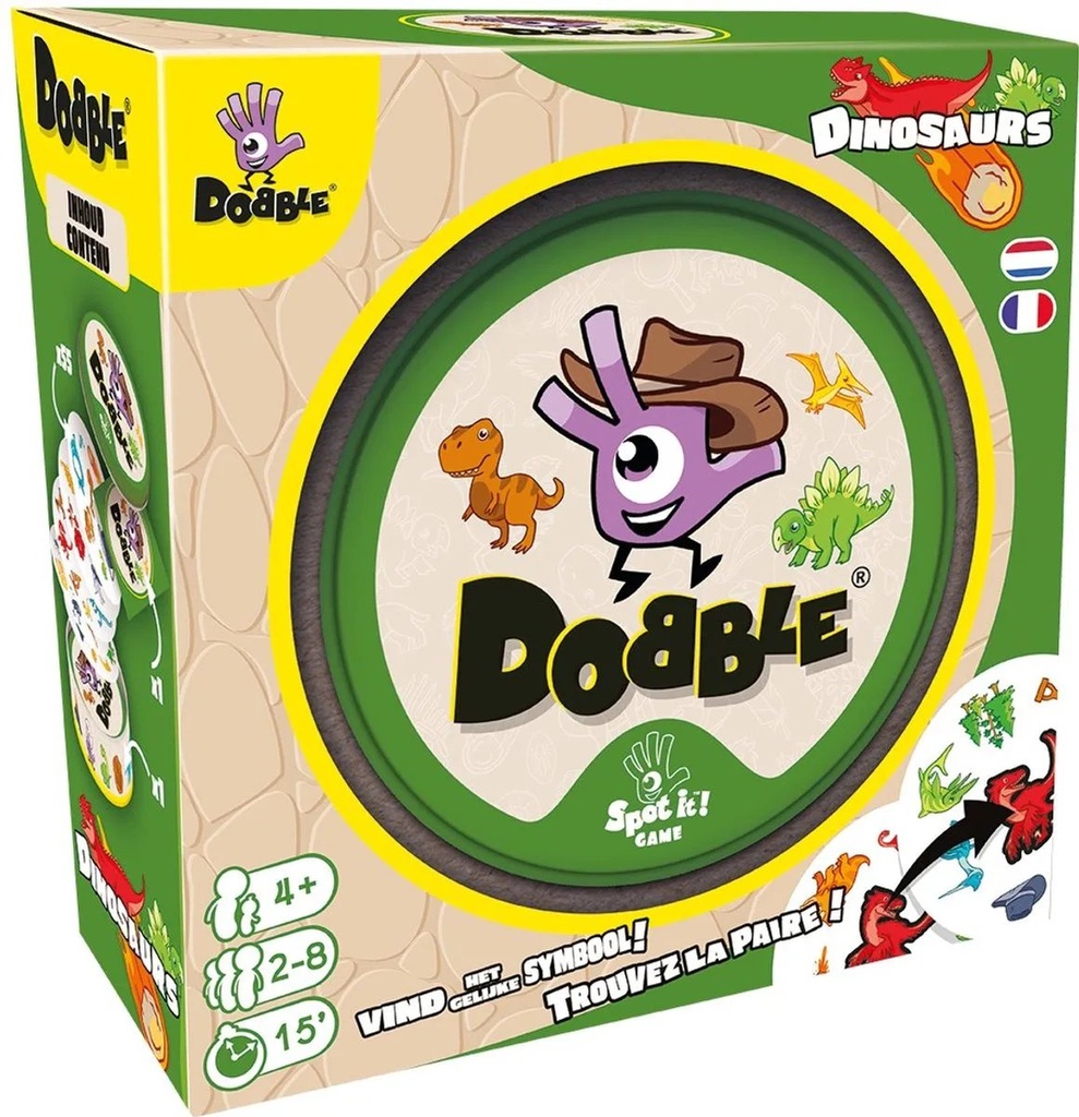 [3558380128304] DOBBLE DINOSAUR