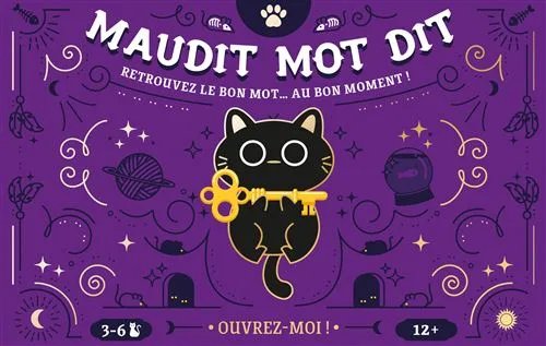 [3760052143670] MAUDIT MOT DIT - JEU DE SOCIÉTÉ