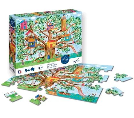 [3373910078085] PUZZLE 54 PCS - LA CABANE DANS LES ARBRES