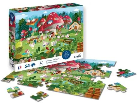 [3373910078030] PUZZLE 54 PCS - LE VILLAGE DES SOURIS