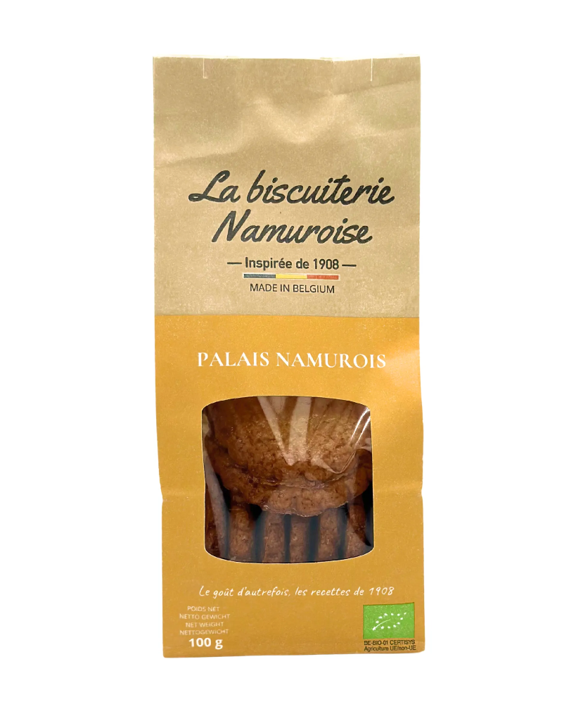 Biscuits Palais namurois Bio - 100g - La biscuiterie Namuroise