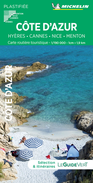 [9782067252660] CARTE ROUTIERE TOURISTIQUE COTE D'AZUR