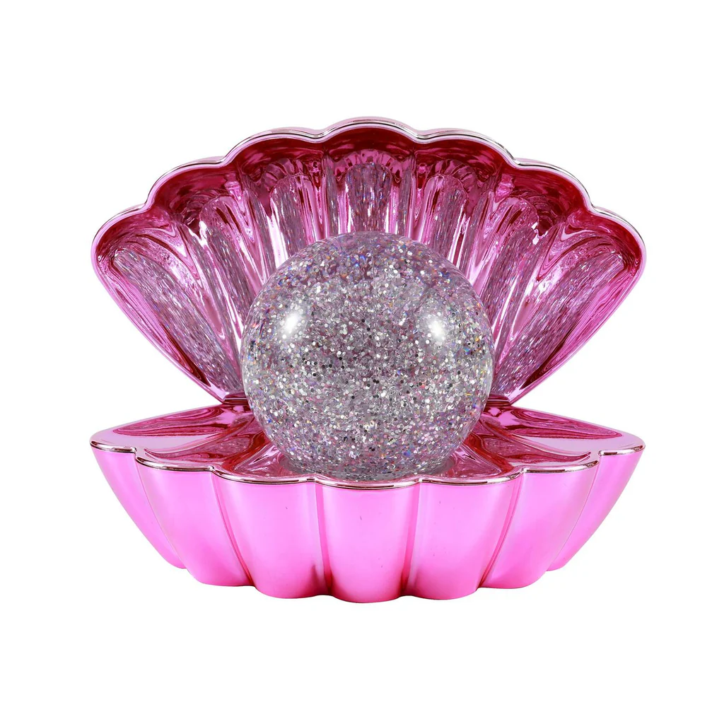 Lampe Coquille Rose Métallisé - I-TOTAL