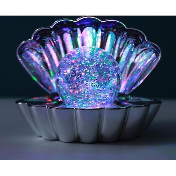 Lampe Coquille argenté - I-TOTAL