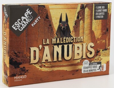 Escape game party - La malédiction d'Anubis