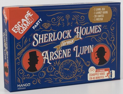 Escape game party - Sherlock Holmes versus Arsène Lupin