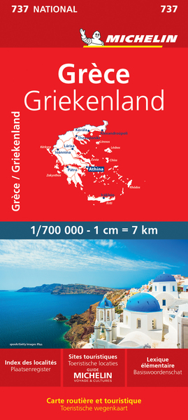 [9782067172005] GRECE GRIEKENLAND 11737 CARTE ' NATIONAL ' MICHELI
