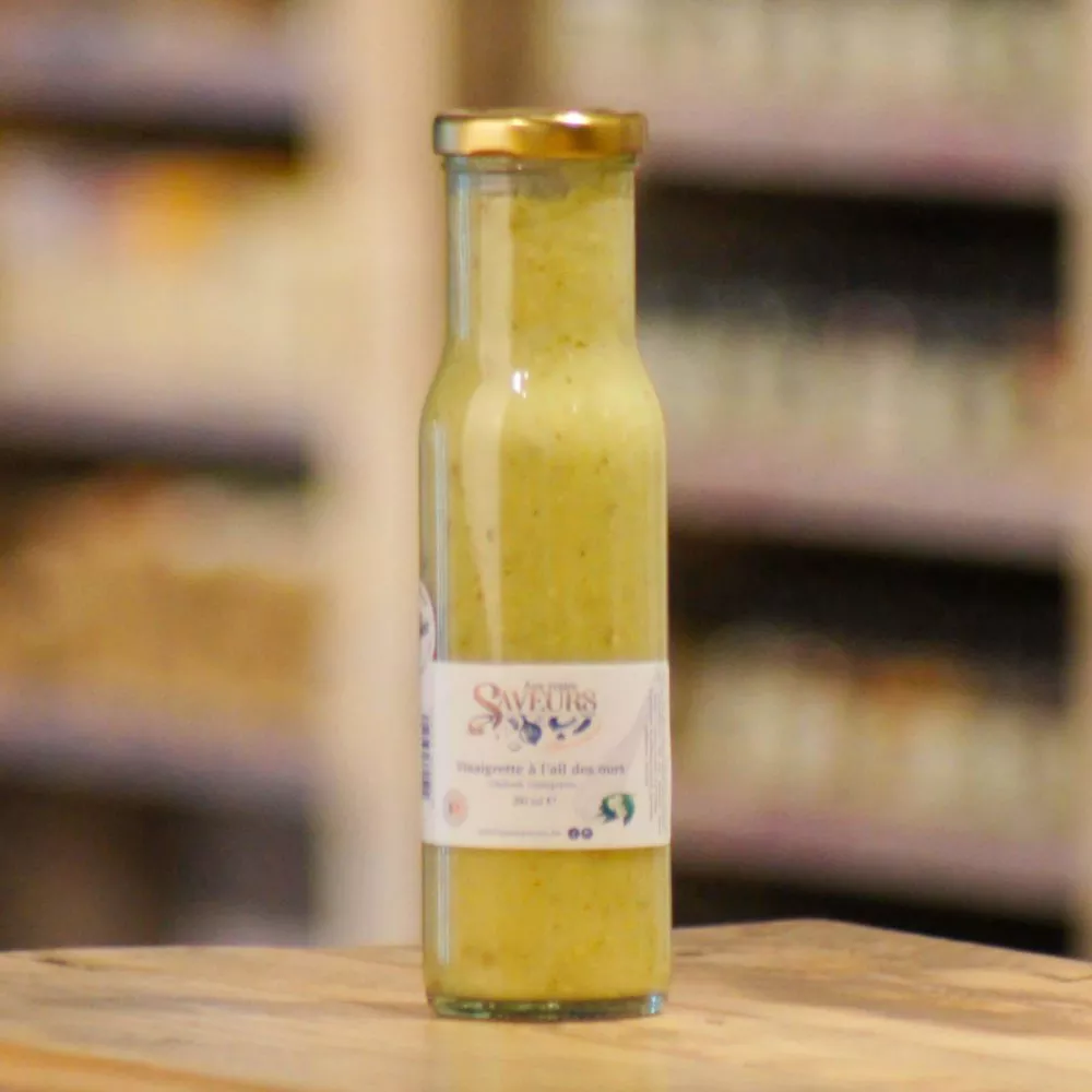 Vinaigrette à l’ail des ours - 250ml - Les goûts retrouvés