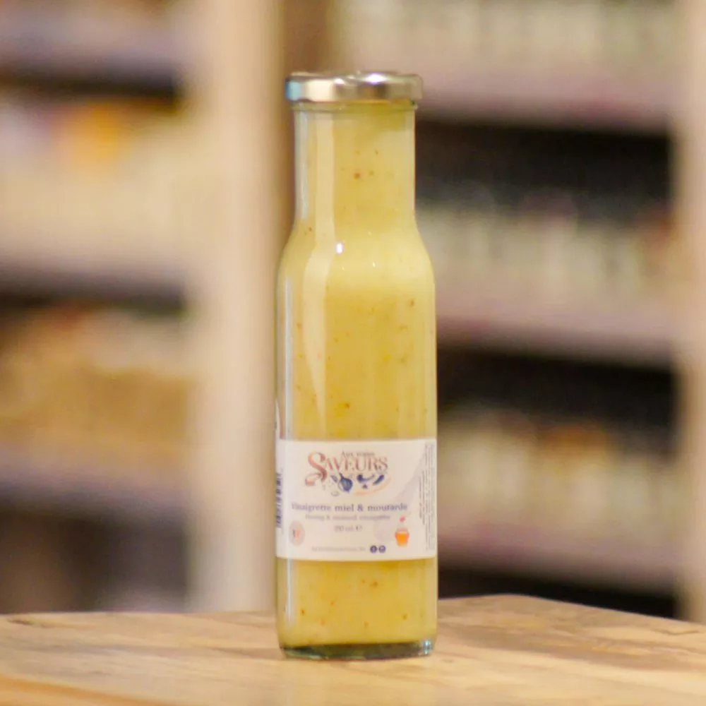 Vinaigrette miel-moutarde-Thym - 250ml - Les goûts retrouvés