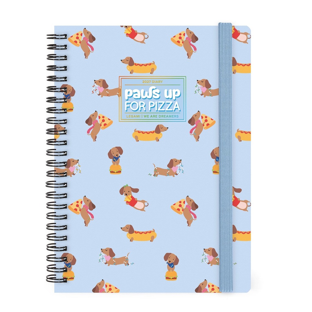 AGENDA 12 MOIS CHIEN 2027