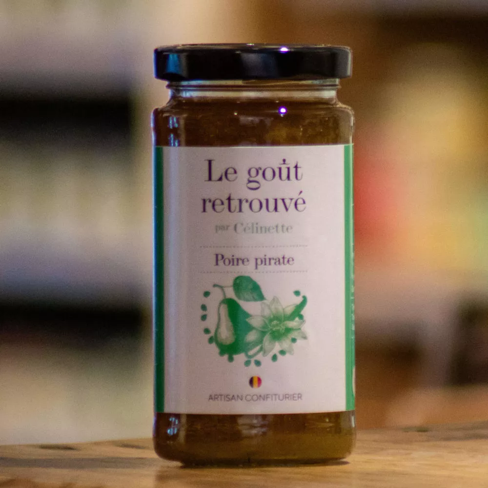 Confiture Poire Pirate - 300g - Les goûts retrouvés