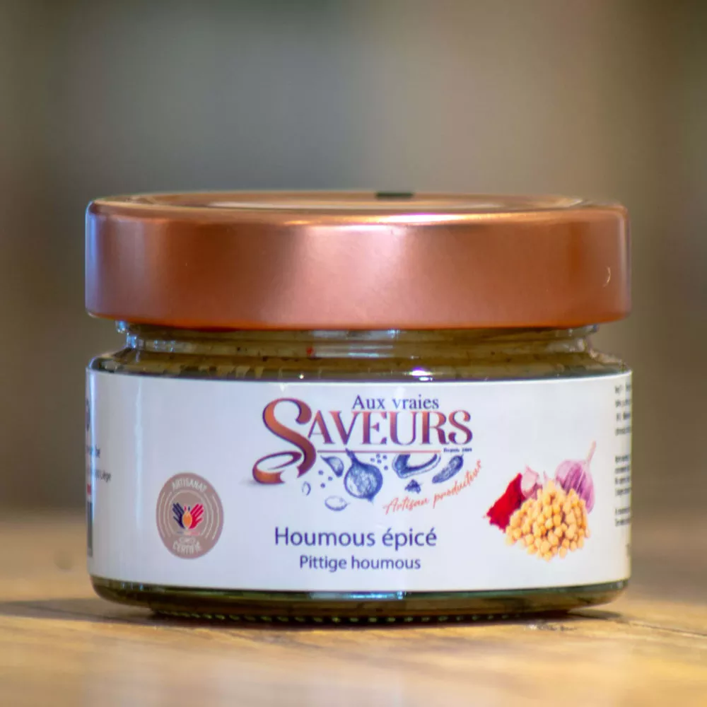 Houmous épicé - 110ml - Les goûts retrouvés