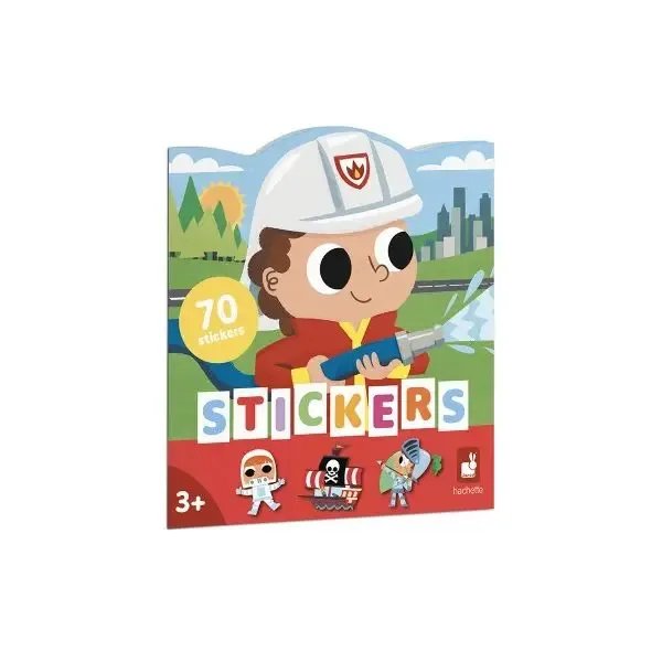 [3700217392055] CAHIER DE STICKERS - AVENTURIERS