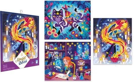 [3700217377328] MAGIC SCHOOL - 3 TABLEAUX DORURE