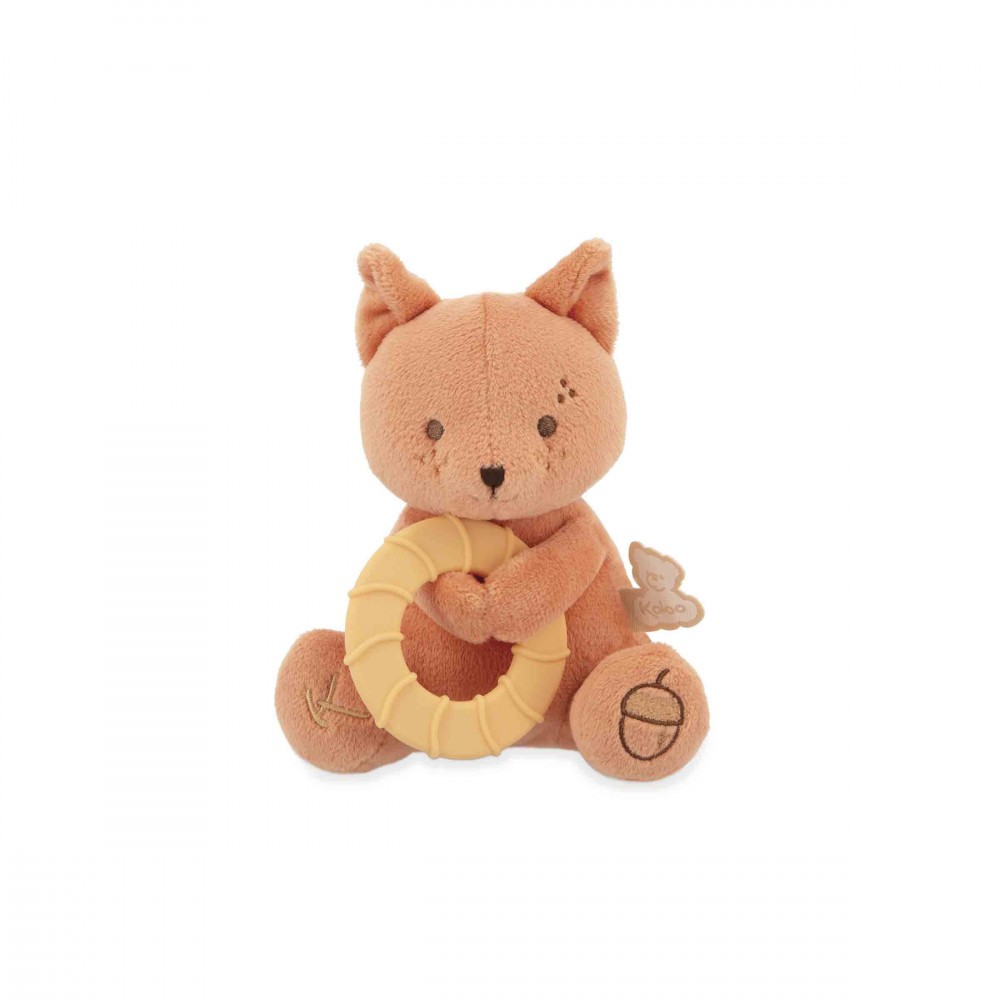 [3666502080079] PELUCHE ANNEAU DE DENTITION ECUREUIL