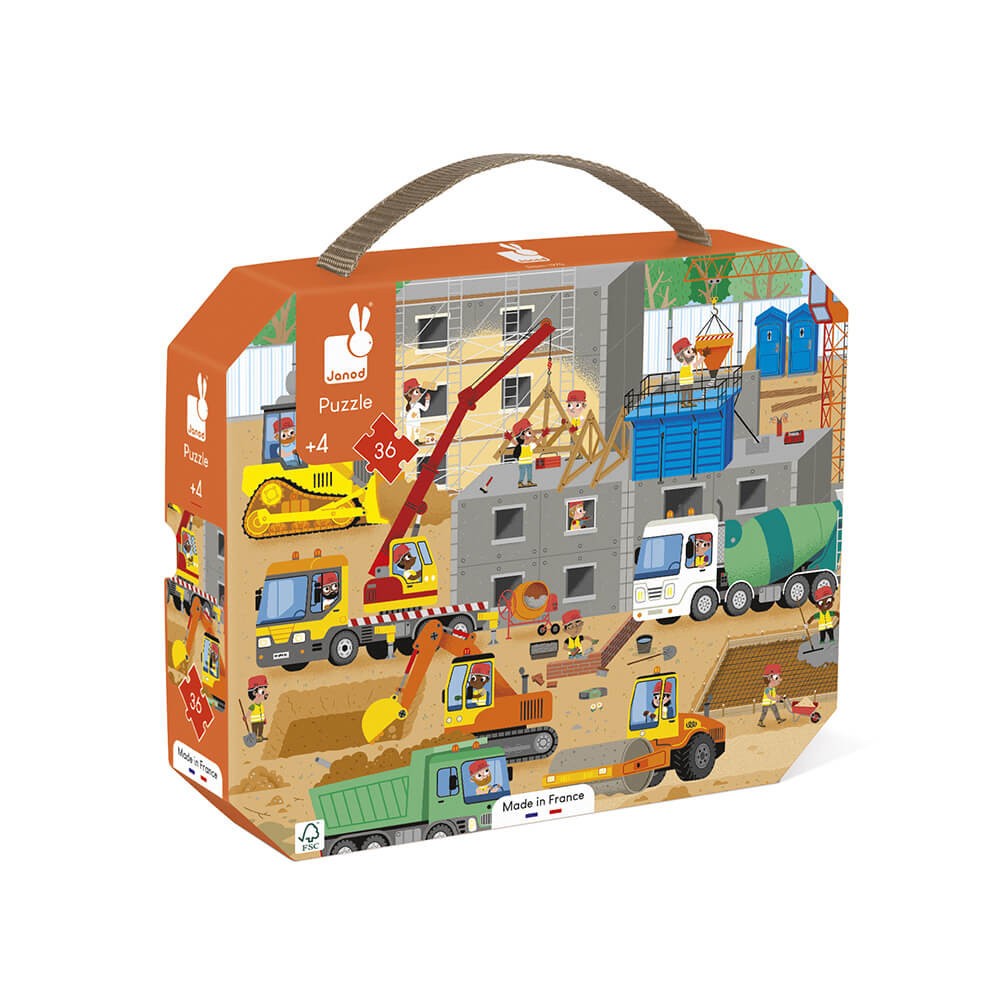 PUZZLE (LE CHANTIER) 36P - JANOD