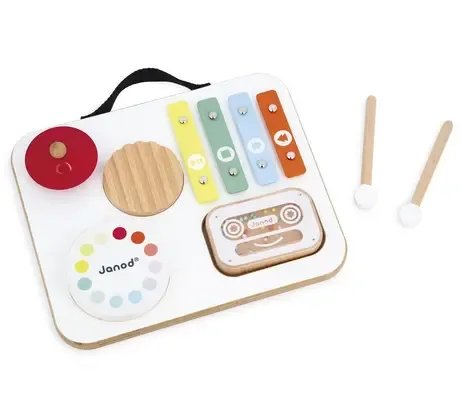 [3700217376796] TABLE MUSICALE BÉBÉ CONFETTI