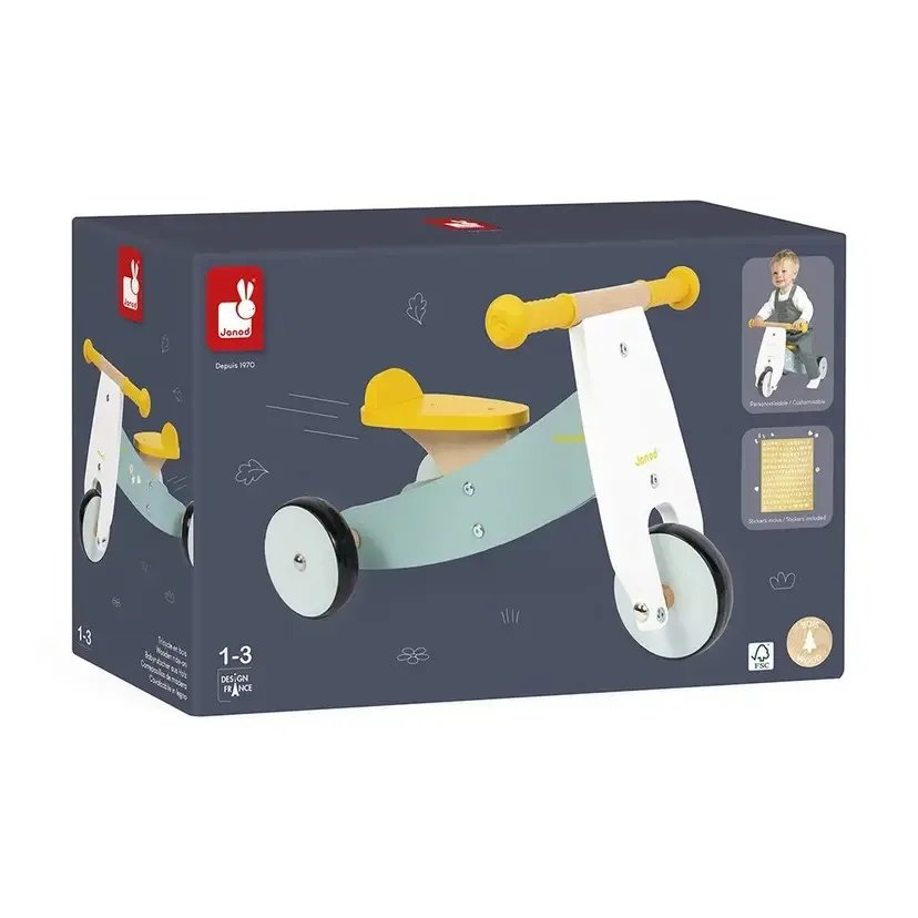 [3700217332563] TRICYCLE EN BOIS