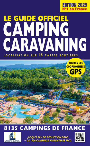 [9782380770414] Guide officiel camping caravaning 2025