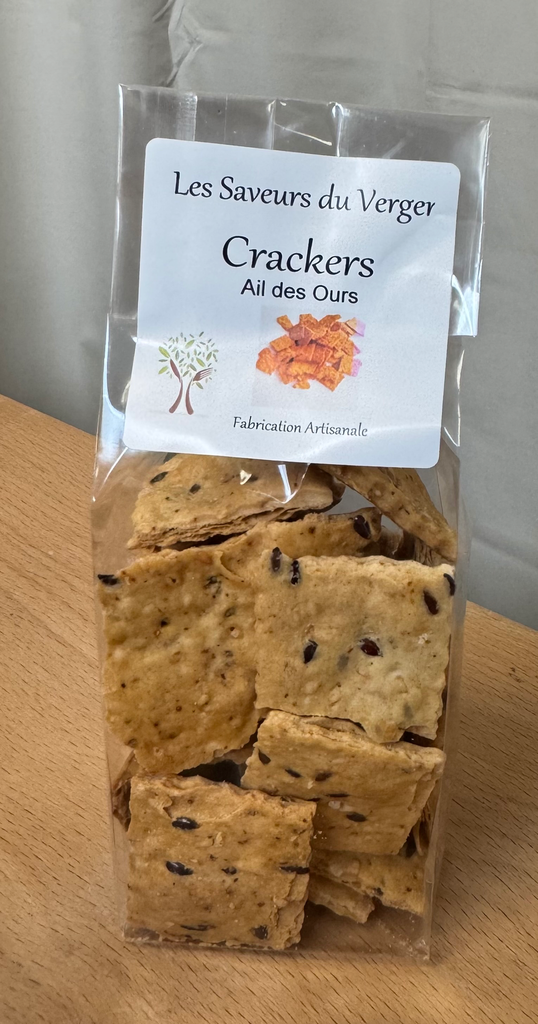 Crackers Ail des ours - 85g - Les saveurs du Verger