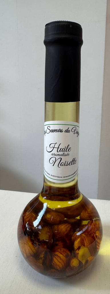 Huile aromatisée Noisette - 20cl - Les saveurs du Verger