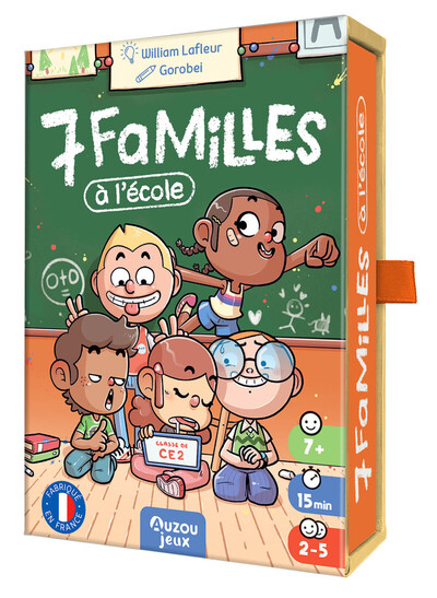[9791039574693] Jeu de 7 familles - À l'école