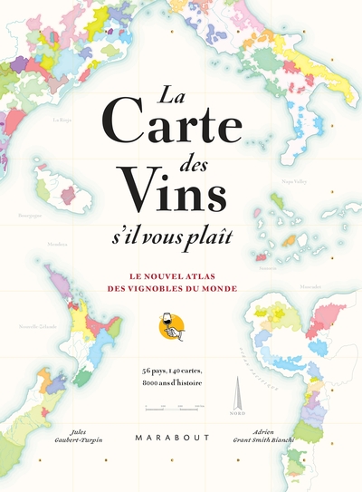 La carte des vins SVP - Nouvelle édition augmentée