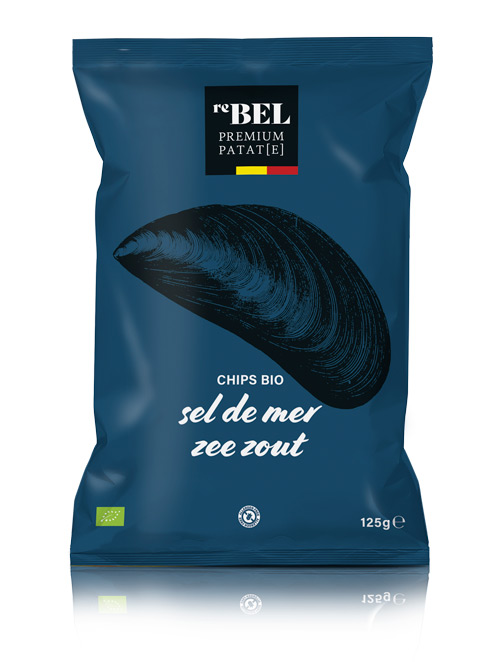 Chips Rebel Bio Sel de mer - 125gr - Foodprint