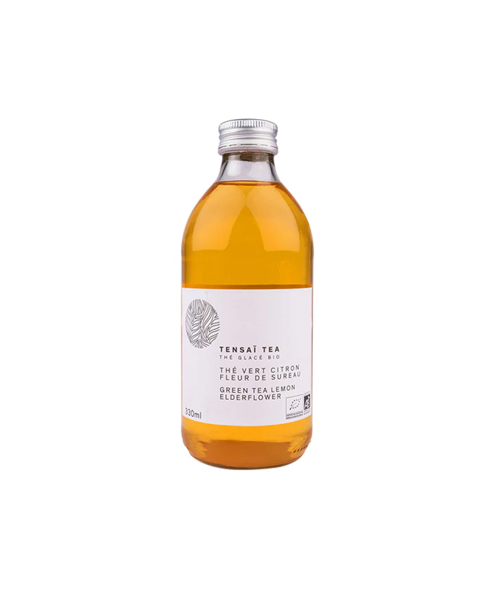 TENSAÏ TEA thé vert bio au citron et à la fleur de sureau - 330ml - Foodprint