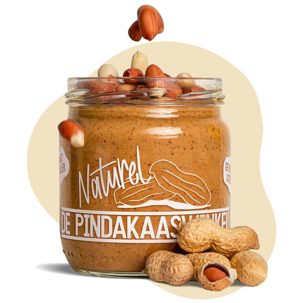 Beurre de Cacahuète Naturel - De Pindakaaswinkel