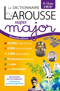 [9782036068537] Le dictionnaire Larousse Super Major - 9/12 ans - CM/6e (REV)