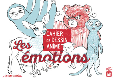 [9791094306734] LES EMOTIONS CAHIER DE DESSIN ANIME - BLINKBOOK