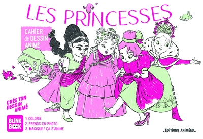 [9791094306475] Les Princesses Cahier de Dessin Animé