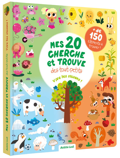 [9791039580748] Mes 20 cherche et trouve des tout-petits - Vive les saisons !