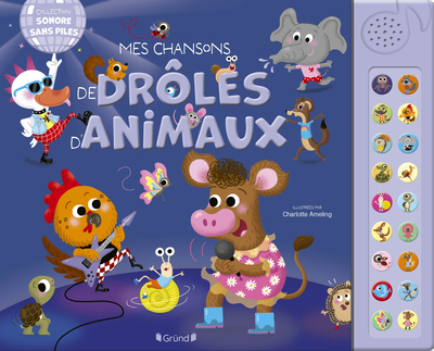 Mes drôles de comptines d'animaux
