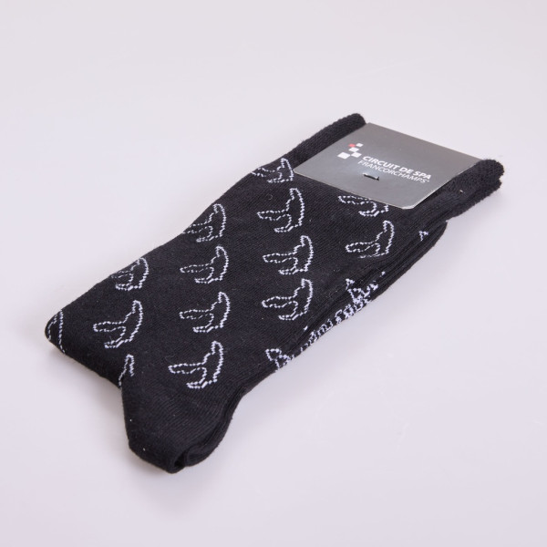 Chaussettes noires Francorchamps 