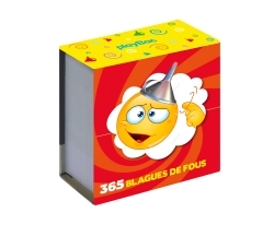 Mini calendrier - 365 blagues de fous - Spécial enfant !