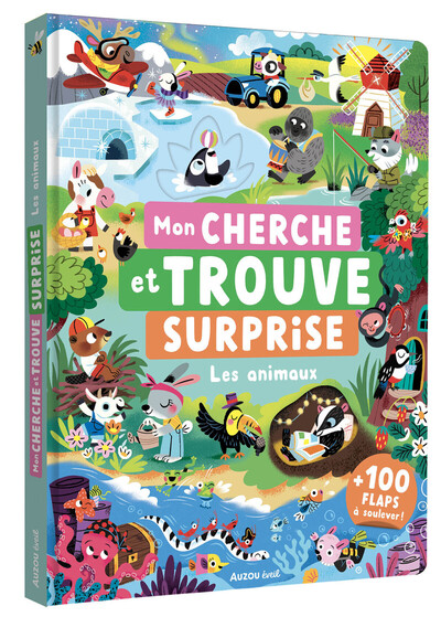 Mon cherche et trouve surprise - les animaux