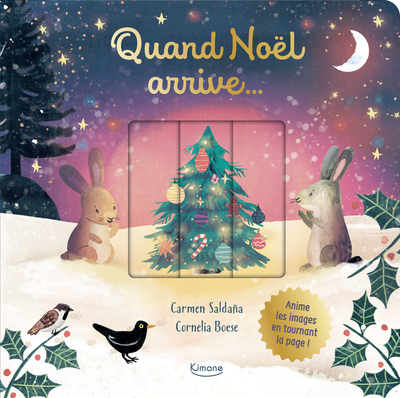 Quand noël arrive... - Anime les images en tournant la page
