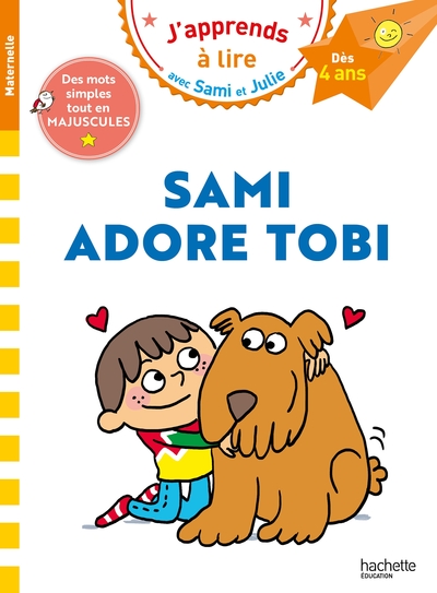 [9782017330899] Sami et Julie Dès 4 ans - Sami adore Tobi