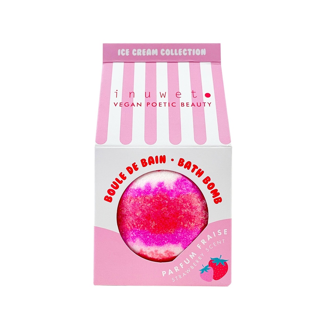 BOMBE DE BAIN - FRAISE