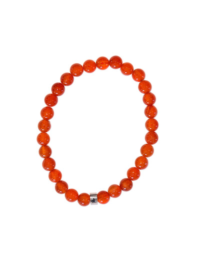 Bracelet Cornaline Perles rondes 6 mm